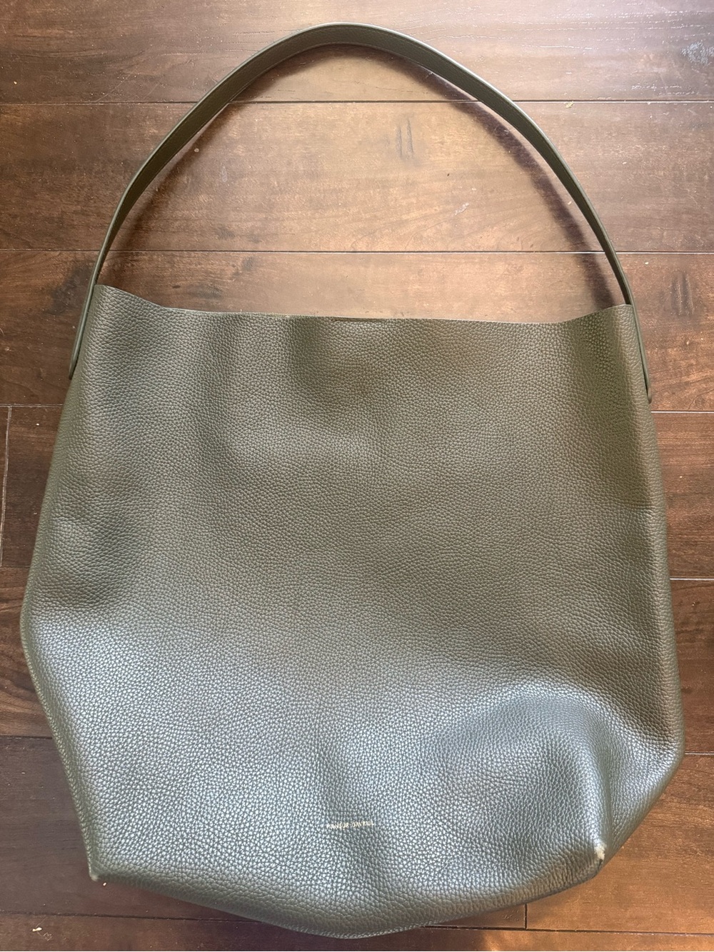 Mansur Gabriel Maxi Cabas Bag in Seaweed - Picture 3 of 9